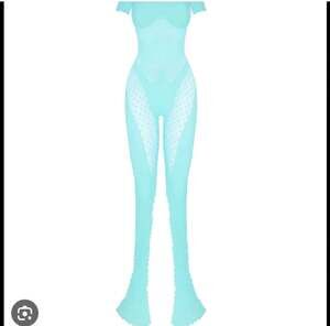 Poster Girl Junia Jumpsuit in Soft Turquoise